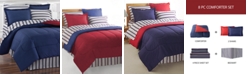 Fairfield Square Collection Navy Yard Reversible 8-Pc. Bedding Sets